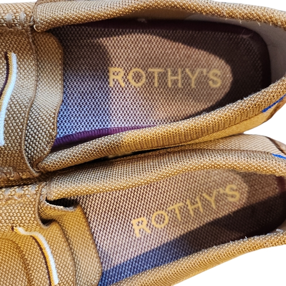 SOLD-Rothy's Brown Driver Loafers Size 9.5 - Picture 4 of 5